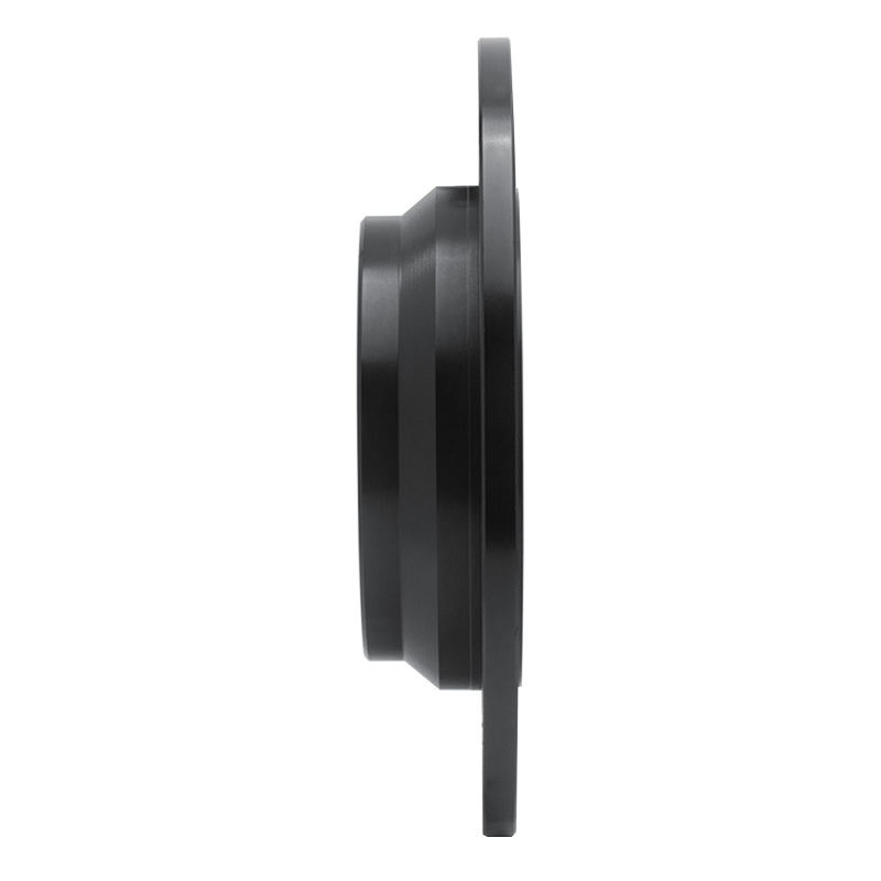 Mercedes-Benz S550 Brake Rotor (1) - Rear Left - R1 Concepts - Drilled & Slotted - Black - `07-`13